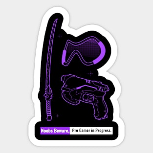 pro gamer Sticker